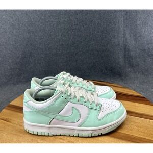 Nike Kids Sz 5Y Dunk Low GS Mint Foam White Green Mint Sneakers Shoes FZ3534-100